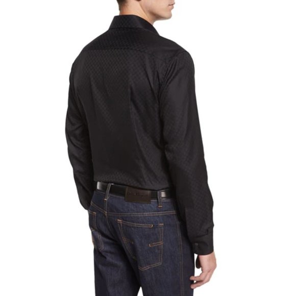 🕺HOST PICK🕺Salvatore Ferragamo Gancini Button-Down in Black - Picture 2 of 12